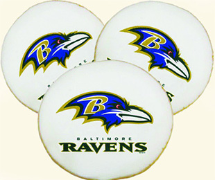 NFL Baltimore Ravens Cookies